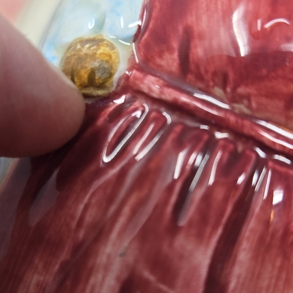 Vintage Otagirl Mrs Rabbit Ceramics 2 Tea Cups-Sugar Holder & Spoon Edith Coll. - Picture 13 of 15